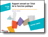 La couverture du rapport annuel sur l'état de la fonction publique (édition 2013)