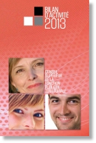 La couverture du bilan d'activité 2013 du CSFPT