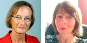 Michèle Féjoz, directrice des ressources humaines des ministères économique et financier, et Valérie Le Gleut, sous-directrice des relations sociales, des statuts et des filières du personnel civil de la Défense