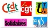 Les diff&eacute;rents logos des syndicats
