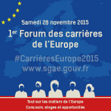 L'affiche du Forum des carri&egrave;res de l'Europe