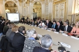 Une r&eacute;union de travail