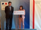 &Eacute;mile Zuccarelli et Annick Girardin