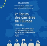 Affiche du 2e Forum des carri&egrave;res de l'Europe