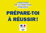 Affiche de promotion des concours de la fonction publique