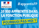 Affiche de la campagne en faveur de l'apprentissage