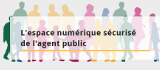 Bandeau de l'espace num&eacute;rique s&eacute;curis&eacute; de l'agent public